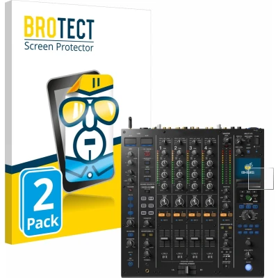Afbeelding van BROTECT Screenprotector voor Pioneer DJM A9 Folie Beschermfolie transparant (2 Stuks)