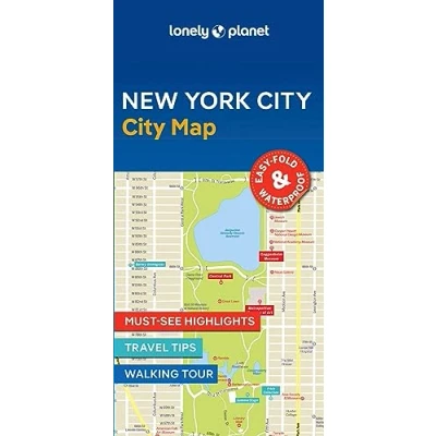 Afbeelding van Map Lonely Planet New York City