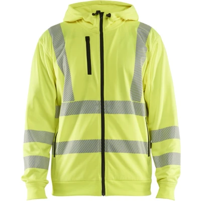 Afbeelding van Blaklader High Vis Hoodie met rits 3565 2538 Geel