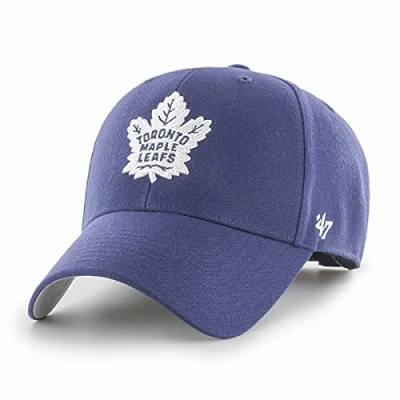 Afbeelding van Toronto Maple Leafs MVP Uniseks Baseball Cap 47 NHL Marineblauw One Size, pastel