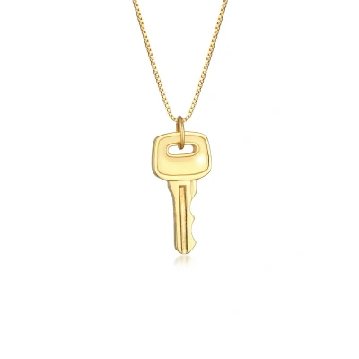 Afbeelding van Kuzzoi KEY Ketting goldcoloured, Heren, Maat: 55, Gold coloured