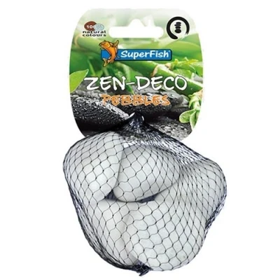 Afbeelding van Superfish Zen Deco Pebble Wit M 5 stuks