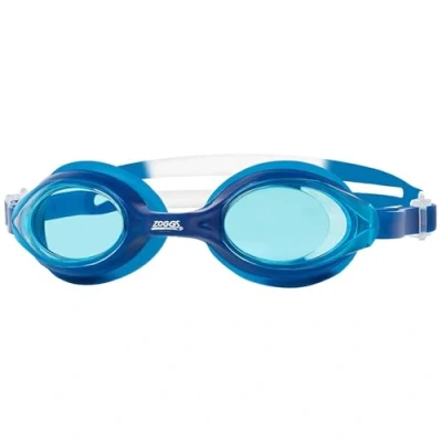 Afbeelding van Zoggs Bondi zwembril voor volwassenen, uniseks, blauw wit kleur, Eén maat