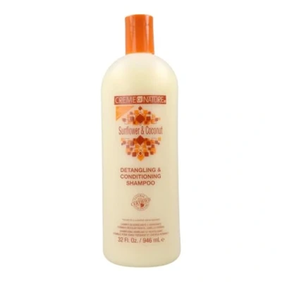Afbeelding van Creme of Nature Sunflower &amp; Coconut Detangling Conditioning Shampoo 946ml