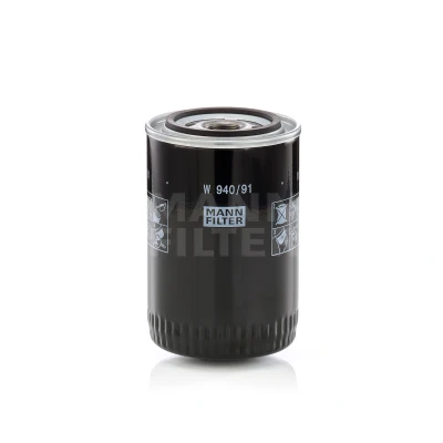Afbeelding van MANN FILTER W 940/91 Oliefilter M 24 X 1.5 6H Met een terugloopbeveiligingskleppen Opschroeffilter