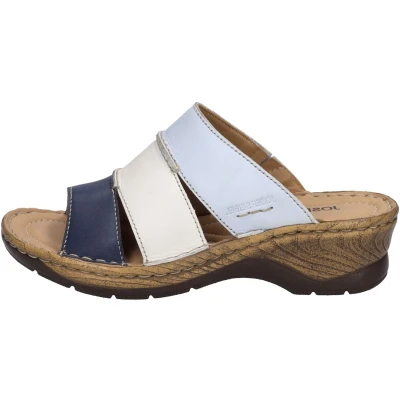 Afbeelding van Josef Seibel Catalonia 86 Muiltjes, Dames, Maat: 40, Ocean multi Leer