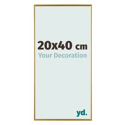 Afbeelding van Fotolijst 20x40 cm Kunststof Goud Evry