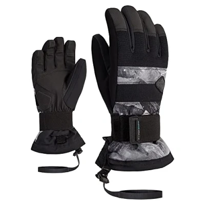 Afbeelding van Manu AS Handschoenen Junior Grey Mountain Print 900 L Grijs &amp; Wanten