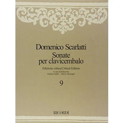 Afbeelding van Sonate per clavicembalo Volume 9