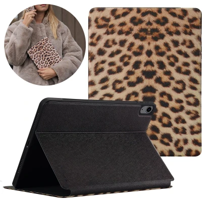 Afbeelding van Selencia Vivid tablethoes voor de Apple iPad Air 11 inch (2025) M3 / (2024) M2 5 (2022) 4 (2020) Wild Leo