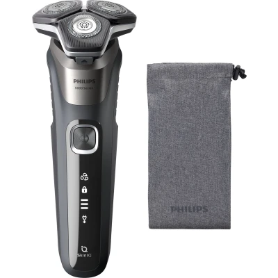 Afbeelding van Philips SHAVER Series 5000 S5887/10 scheerapparaat Roterend Trimmer Grijs