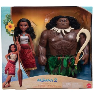 Image de Coffret deux poupées Mattel Vaiana et Maui