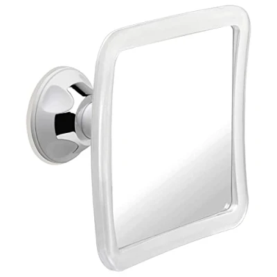 Afbeelding van Mirrorvana Douchespiegel, Douche Spiegel Anti condens met zuignap, Scheerspiegel, Wandspiegel, Badkamer Accessoires, Onbreekbaar, Fogless Shower Mirror, 16 x cm