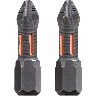 Afbeelding van KWB torsie bitset PH3 Phillips 3 Lengte 25 mm Hoge torsieweerstand 122003 2 stuks