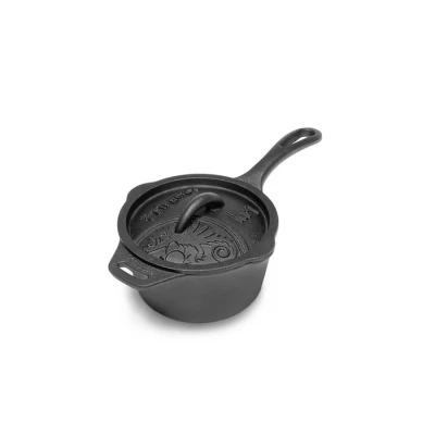 Afbeelding van Petromax Gietijzeren Steelpan met deksel 1L