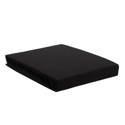 Afbeelding van Beddinghouse Premium Jersey Lycra Splittopper Hoeslaken Zwart