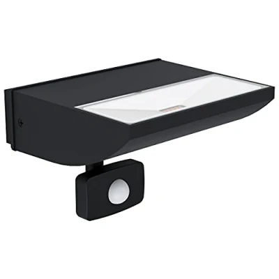 Afbeelding van EGLO Sorronaro Wandlamp Buiten Sensor LED 17 cm Zwart