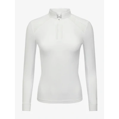 Image de LeMieux T Shirt de Concours Camille Longues Manches Blanc