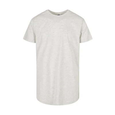 Afbeelding van Urban Classics Shaped LONG Tshirt basic, Heren, Maat: XXL, Lightgrey
