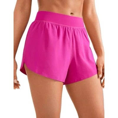 Afbeelding van CRZ YOGA Hardloopshort voor dames met hoge taille, sneldrogend