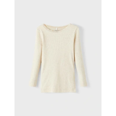 Afbeelding van Name it Nmfkab NOOS Longsleeve voor kinderen, Maat: 86, Peyote melange
