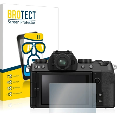 Afbeelding van BROTECT Screenprotector voor Fujifilm X S10 Folie Beschermfolie Beschermglas transparant