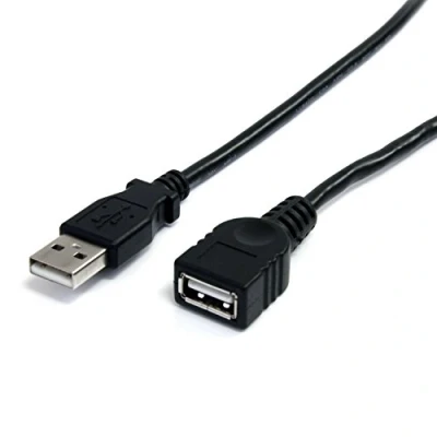 Afbeelding van USB Cable Startech USBEXTAA3BK A Black