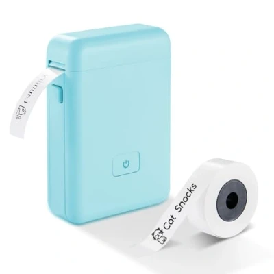 Afbeelding van vretti Mini zelfklevende labelprinter met meerdere modellen, HP2, draagbare bluetooth voor opslag, verzending, barcodes, postverzending,