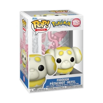 Image de Figurine Funko Pop Games Pokémon Fidough Pâtachiot Hefel