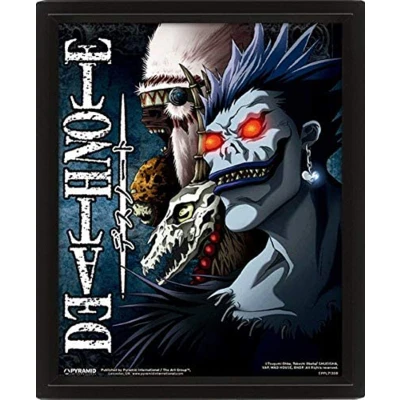 Afbeelding van Death Note Shinigami 3D Lenticular Poster