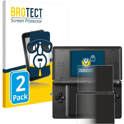 Afbeelding van BROTECT Anti spionnetje privacyfolie Beschermfolie tegen Blauw licht (DSi XL), Andere spelaccessoires,