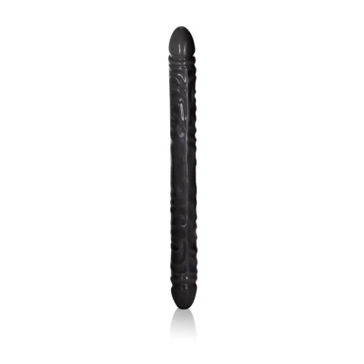 Afbeelding van Geaderde Dubbele Dildo Black Jack 46 cm