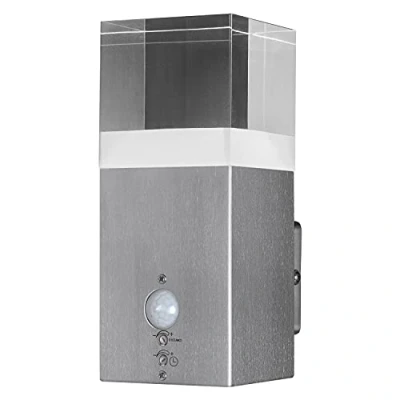 Afbeelding van LEDVANCE Wand en plafondarmatuur LED: voor muur, ENDURA STYLE CRYSTAL / 5 W, 220…240 V, Warm wit, 3000 K, body materiaal: steel, IP44