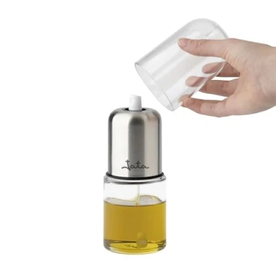 Afbeelding van JATA HOGAR HACC4539 Glazen oliesproeier met pomp, 150 ml, navulbare capaciteit, BPA vrij, ideaal voor airfryer, geschikt alle soorten vloeistoffen