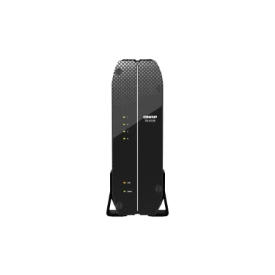 Image de QNAP TS 410E Serveur NAS 4 Baies SATA 6Gb/s RAID 0, 1, 5, 6, 10, 50, 60, JBOD RAM 8 Go Gigabit Ethernet / 2.5 iSCSI support