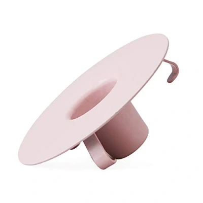Afbeelding van Design Letters 10202903PINK Kandelaar voor porseleinen beker, roestvrij staal, roze