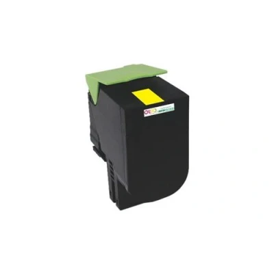 Image de OWA K18032OW Jaune compatible boîte remanufacturé cartouche de toner pour Lexmark CX510de, CX510de Statoil, CX510dhe, CX510dthe