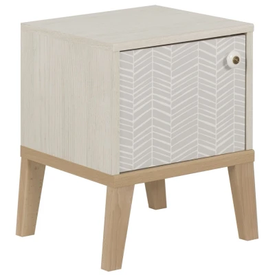 Afbeelding van Gami Nachtkastje Alika Wit 47,00cm x 36,00cm 38,00cm