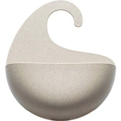 Afbeelding van Koziol Recycled Surf M Badkamer Organizer Kunststof Beige
