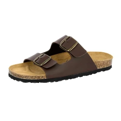 Afbeelding van Lico Bioline Man Slippers voor heren, Bruin