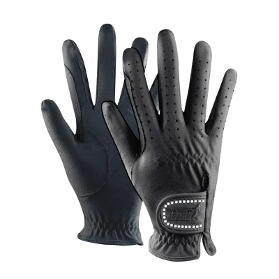 Afbeelding van Elt Rijhandschoen Allrounder Stras Zwart Ruiteraccessoires Xlarge
