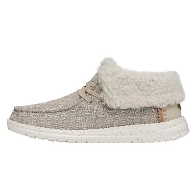 Afbeelding van Hey Dude Fold Stitch Cozy Mocassin dames, Mat