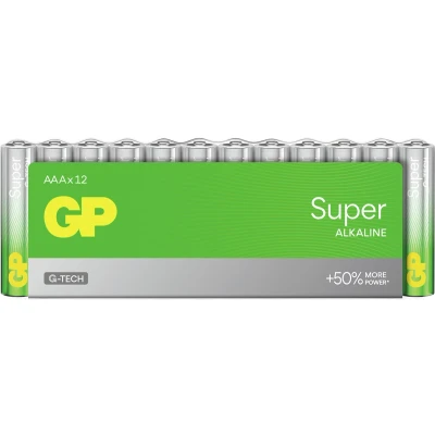 Afbeelding van GP Super alkaline AAA batterijen 12PK