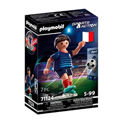 Afbeelding van PLAYMOBIL Sports &amp; Action Voetballer Frankrijk B 71124
