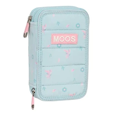 Afbeelding van Dubbele etui Moos Garden 12.5 x 19.5 4 cm Turkoois (28 pcs)