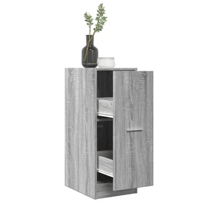 Afbeelding van vidaXL Apothekerskast 30x41x77,5 cm bewerkt hout grijs sonoma eiken