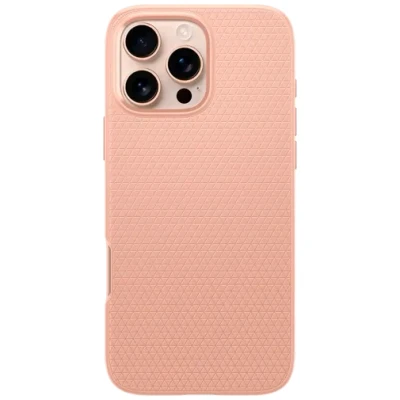 Afbeelding van Spigen Liquid Air TPU Back Cover Roze Apple iPhone 16 Pro Max