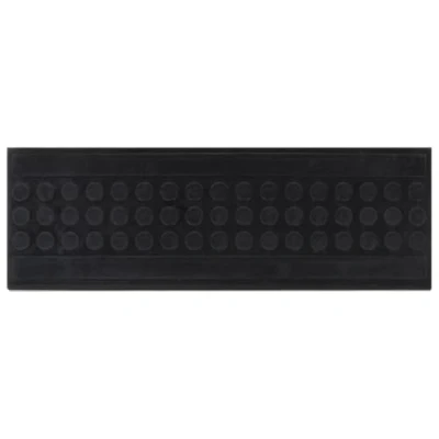 Afbeelding van vidaXL Trapmatten 10 st 25x75 cm rubber