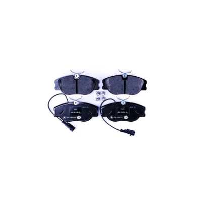 Afbeelding van HELLA 8DB 355 018 181 Remblokkenset Met slijtage waarschuwingscontact remzadelschroef ALFA ROMEO: Spider, 155, GTV, LANCIA: DELTA 1, Kappa Saloon