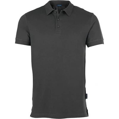 Afbeelding van Men&#039;s &#039;Luxury Stretch&#039; Polo met korte mouwen Dark Grey S